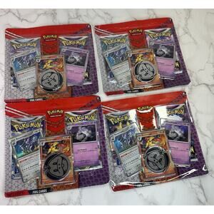 Pokémon TCG- REVAVROOM/ARMAROUGE/HOUNDSTONE Foil Cards w/ 4 Booster Packs Sealed